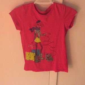 Shopping girl shirt
